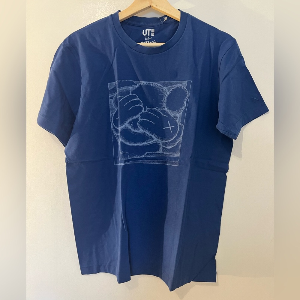 KAWS x Uniqlo t-shirt, blue